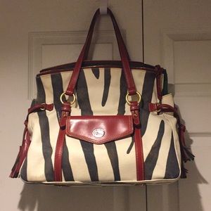 Zebra print Dooney